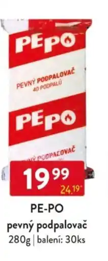Qanto PE-PO pevný podpalovač nabídka