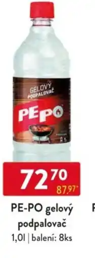 Qanto PE-PO gelový podpalovač nabídka