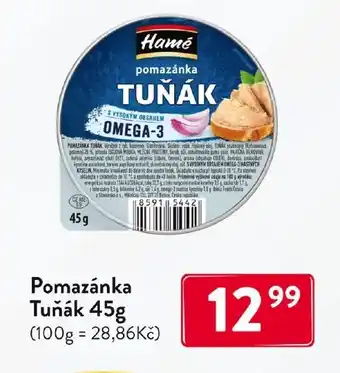 Qanto Hamé Pomazánka Tuňák nabídka