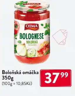 Qanto OTMA Boloňská omáčka nabídka