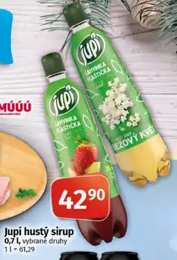 COOP TIP Jupí hustý sirup nabídka