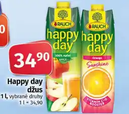 COOP TIP Happy day džus nabídka