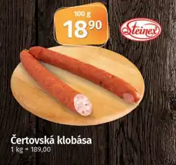 COOP TIP Čertovská klobása nabídka