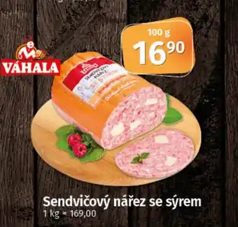 COOP TIP Sendvičový nářez se sýrem nabídka