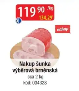 Qanto Nakup šunka výběrová brněnská nabídka