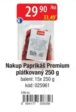 Qanto NAKUP Paprikáš premium plátkovaný nabídka