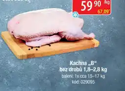 Qanto Kachna,,B" bez drobů nabídka