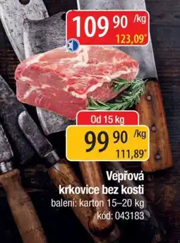 Qanto Vepřová krkovice bez kosti nabídka