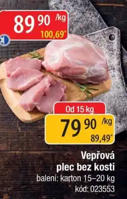 Qanto Vepřová plec bez kosti nabídka