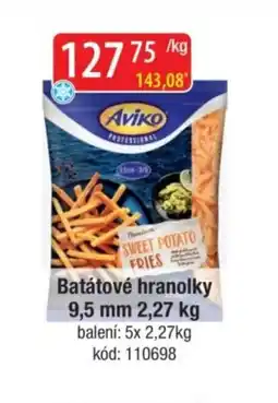 Qanto Batátové hranolky nabídka