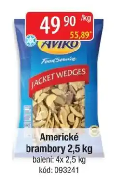 Qanto Americké brambory nabídka