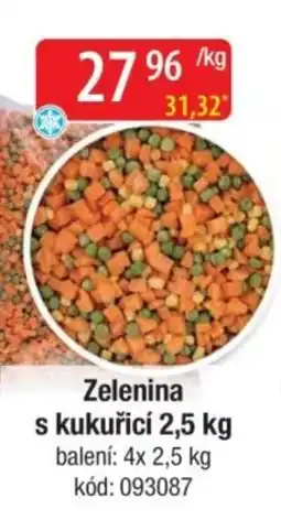 Qanto Zelenina s kukuřicí nabídka