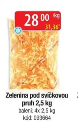 Qanto Zelenina pod svíčkovou pruh nabídka