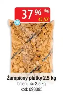 Qanto Žampiony plátky nabídka