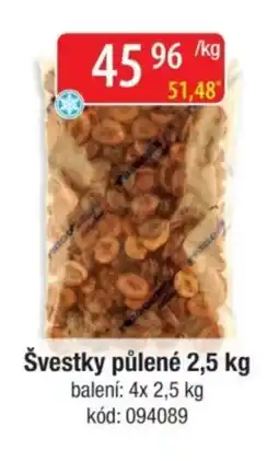 Qanto Švestky půlené nabídka