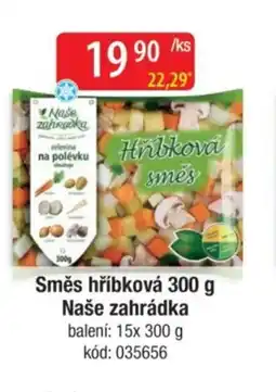 Qanto NAŠE ZAHRÁDKA Směs hříbková nabídka