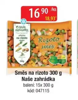 Qanto NAŠE ZAHRÁDKA Směs na rizoto nabídka