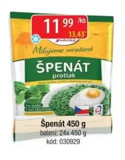 Qanto Špenát nabídka