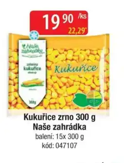Qanto NAŠE ZAHRÁDKA Kukuřice zrno nabídka
