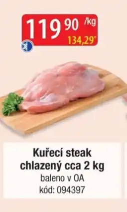 Qanto Kuřecí steak chlazený nabídka