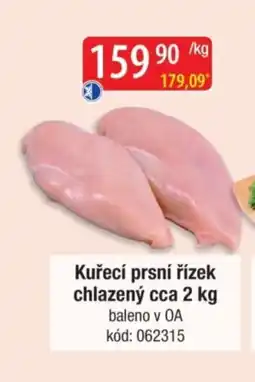 Qanto Kuřecí prsní řízek chlazený nabídka