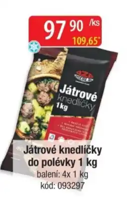 Qanto Játrové knedlíčky do polévky nabídka