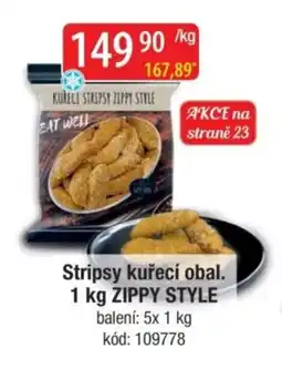 Qanto Stripsy kuřecí obal nabídka