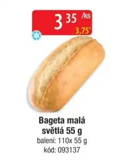 Qanto Bageta malá světlá nabídka