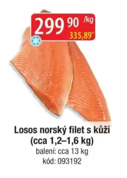 Qanto Losos norský filet s kůží nabídka