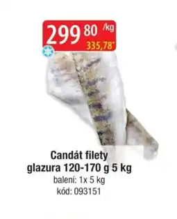 Qanto Candát filety glazura nabídka