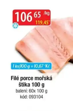Qanto Filé porce mořská štika nabídka