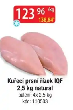 Qanto Kuřecí prsní řízek iqf nabídka