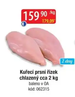 Qanto Kuřecí prsní řízek chlazený nabídka
