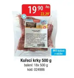 Qanto Kuřecí krky nabídka