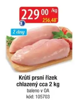Qanto Krůtí prsní řízek chlazený nabídka