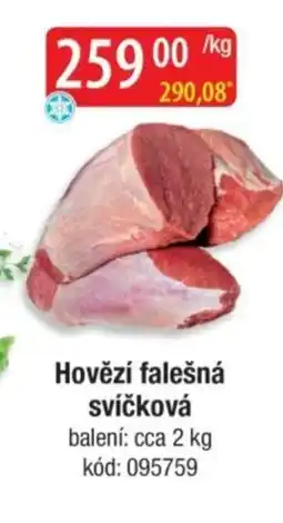 Qanto Hovězí falešná svíčková nabídka