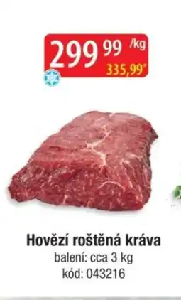 Qanto Hovězí roštěná kráva nabídka