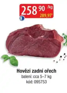 Qanto Hovězí zadní ořech nabídka