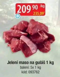 Qanto Jelení maso na guláš nabídka