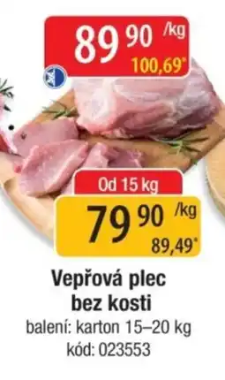 Qanto Vepřová plec bez kosti nabídka