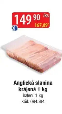 Qanto Anglická slanina krájená nabídka