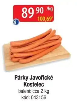 Qanto Párky javořické kostelec nabídka