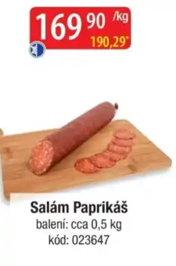 Qanto Salám paprikáš nabídka