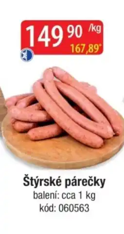 Qanto Štýrské párečky nabídka