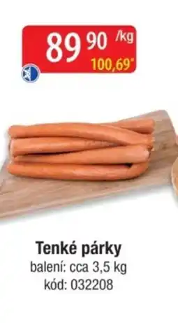 Qanto Tenké párky nabídka