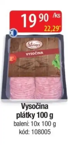 Qanto Vysočina plátky nabídka