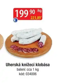 Qanto Uherská knížecí klobása nabídka