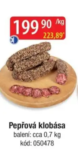 Qanto Pepřová klobása nabídka