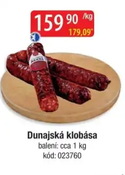 Qanto Dunajská klobása nabídka
