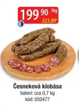 Qanto Česneková klobása nabídka